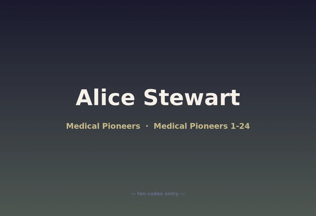 Alice Stewart