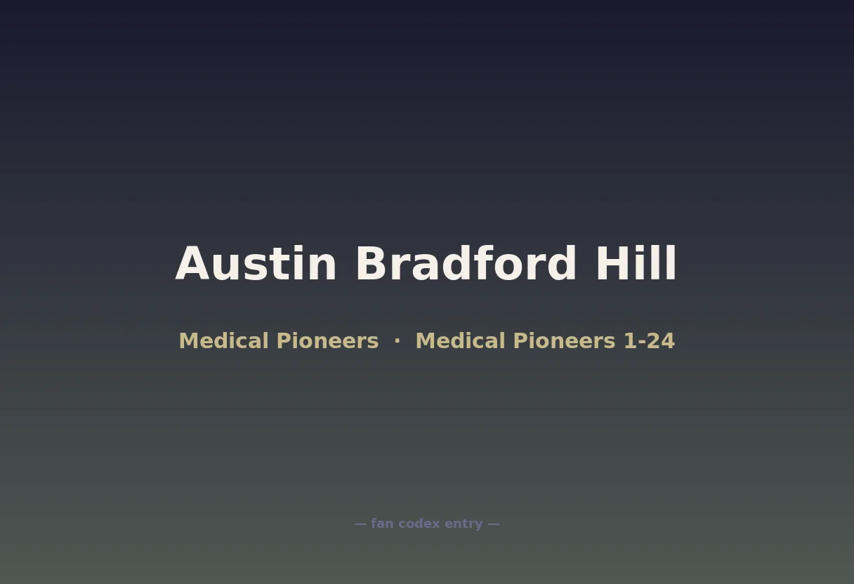 Austin Bradford Hill