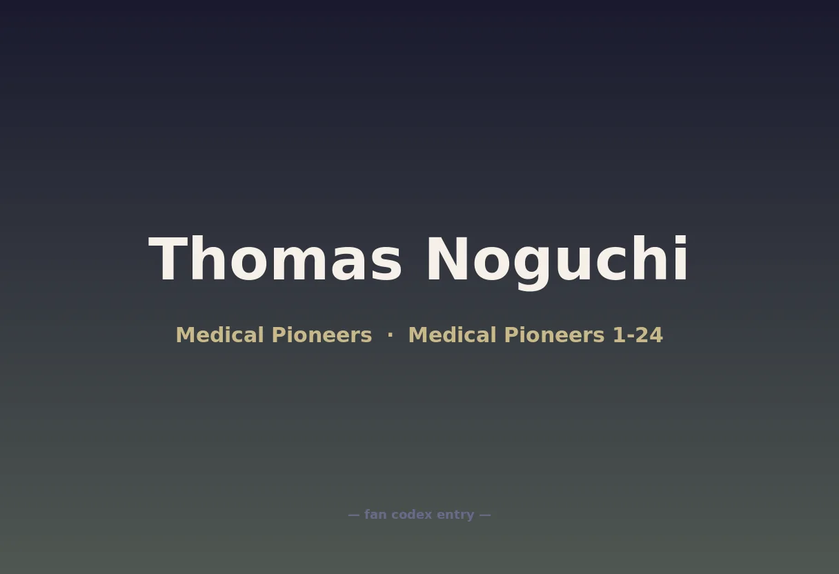 Thomas Noguchi