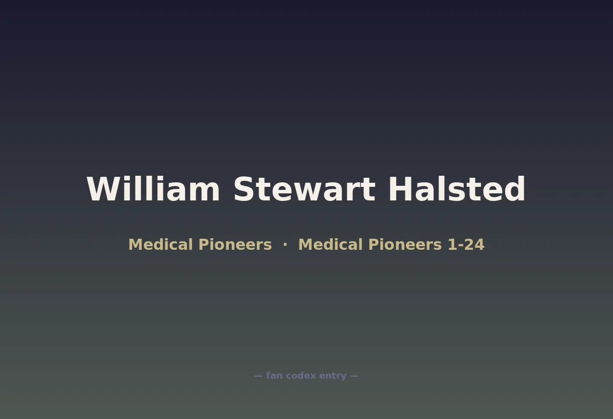 William Stewart Halsted