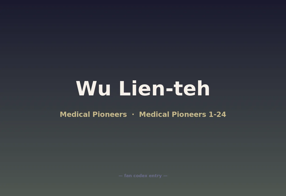 Wu Lien-teh
