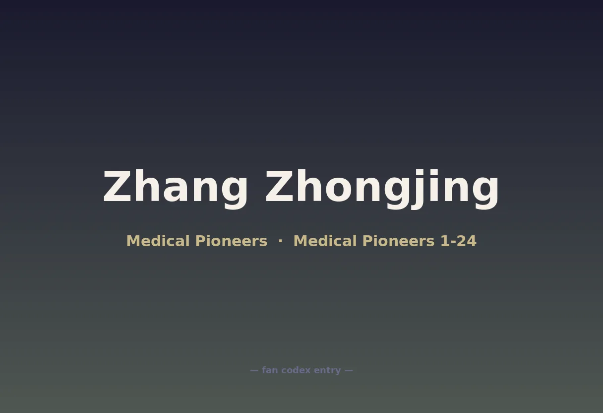 Zhang Zhongjing
