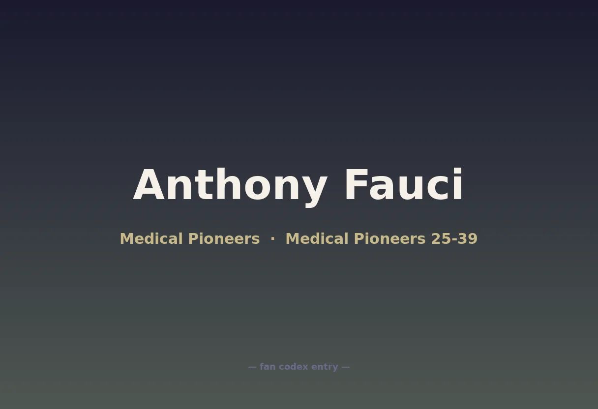 Anthony Fauci