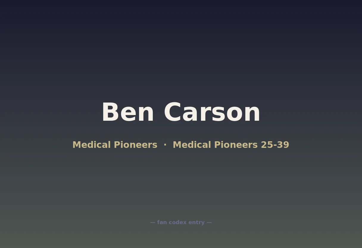 Ben Carson