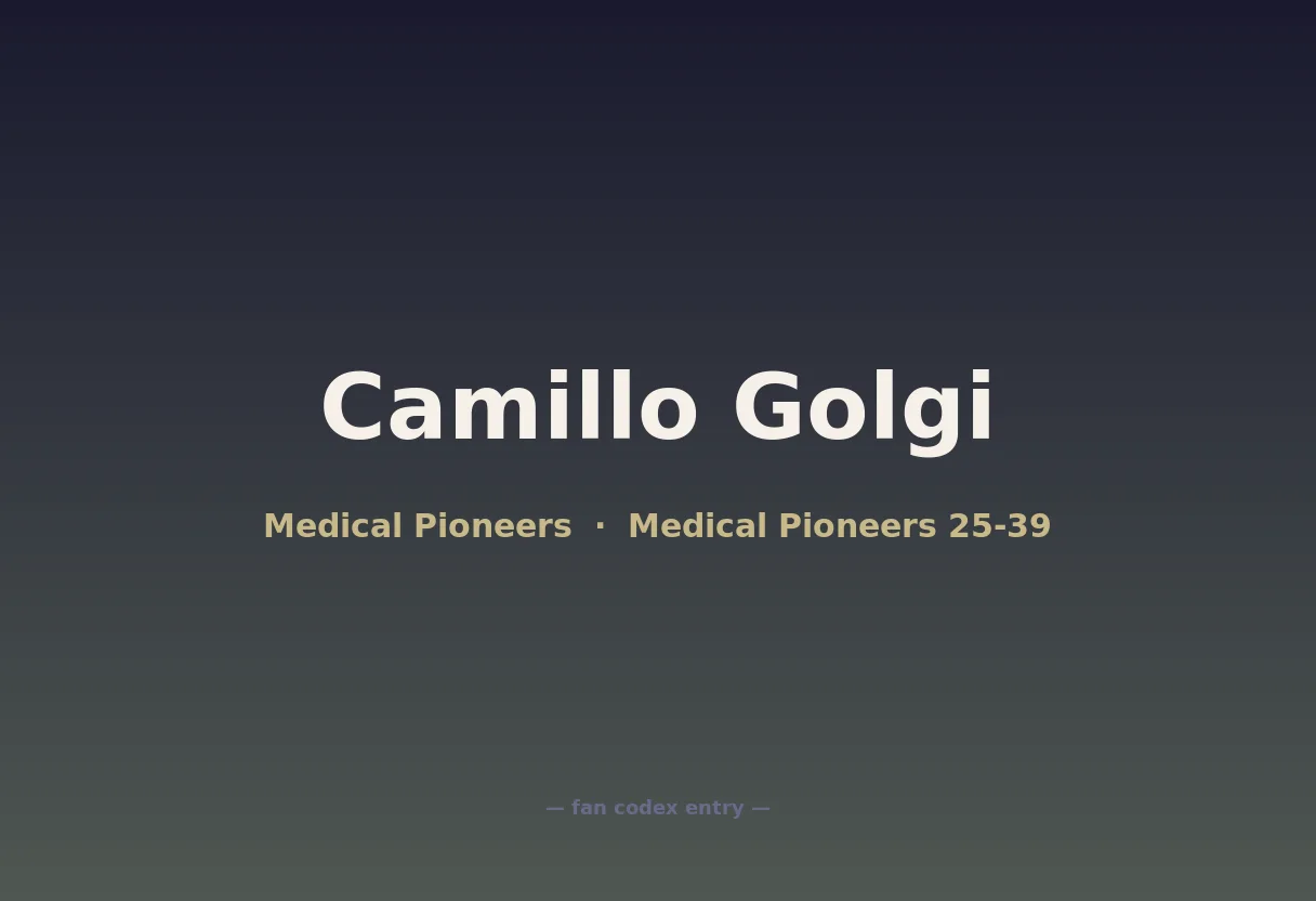 Camillo Golgi
