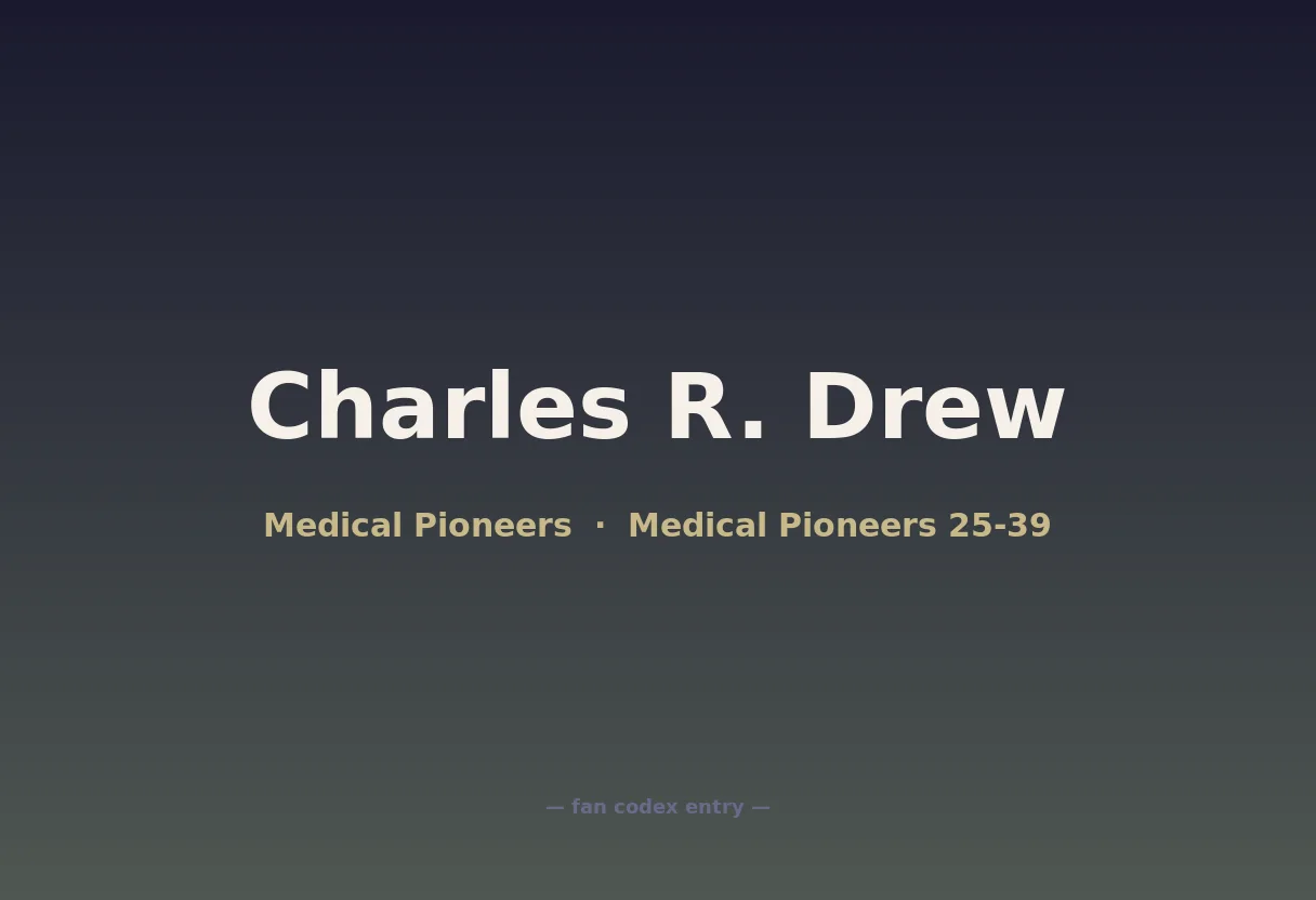 Charles R. Drew