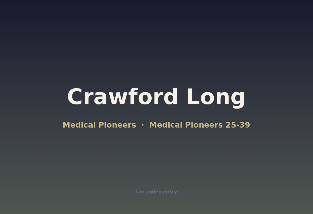 Crawford Long