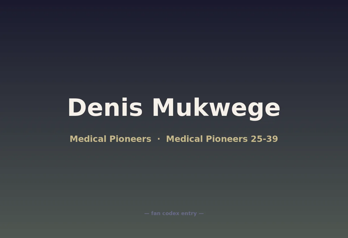 Denis Mukwege